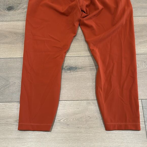 LULULEMON Aztec Brick Wunder Train High‎ Rise Active Workout Leggings Size 18 - Picture 7 of 12